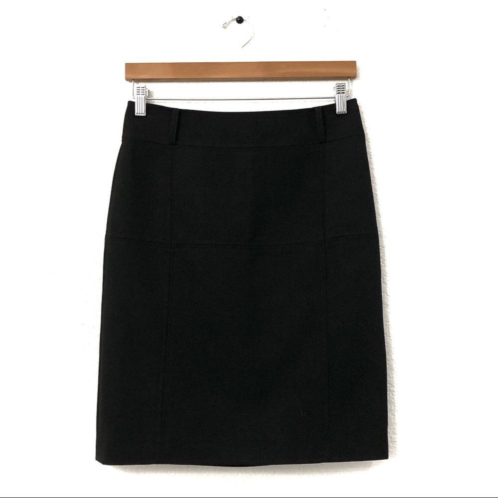 Tory Burch Black Wool Pencil Skirt - Picture 1 of 6